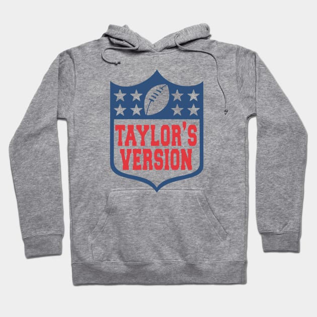 Football (Taylor's Version) Hoodie by JakefromLarsFarm